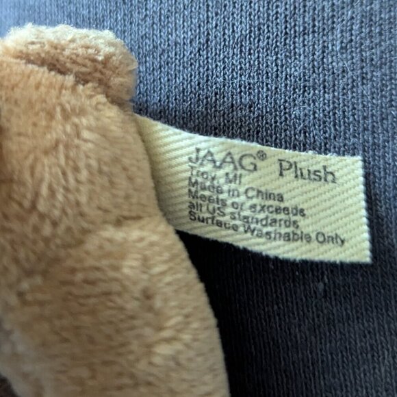 JAAG Bear Ranger Plush Teddy Vintage Park Purse Bag Charm Keychain Eyeglasses - Picture 6 of 6